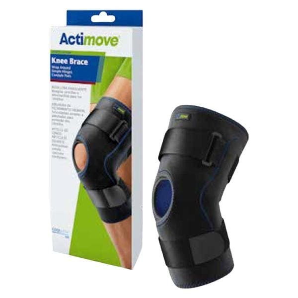 Actimove Wraparound Brace Knee Size 2X-Large Coolmax Fabric 20.5-23" Left/Right