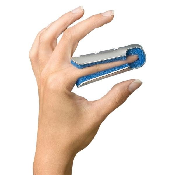 Fold Over Cot Splint Finger Size Small Aluminum 2.25