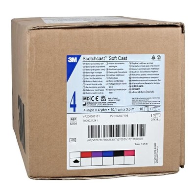 Scotchcast Tape White 4"x4yd