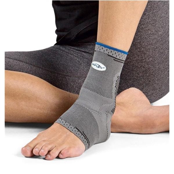 MalleoForce Compression Sleeve Ankle Size 4 Large Elastic/Knit 9-9.75" Universal