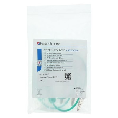 Bib Holder Green Silicone...