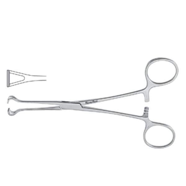 Meister-Hand Babcock Tissue Forcep Straight 6-1/4" Autoclavable Ea