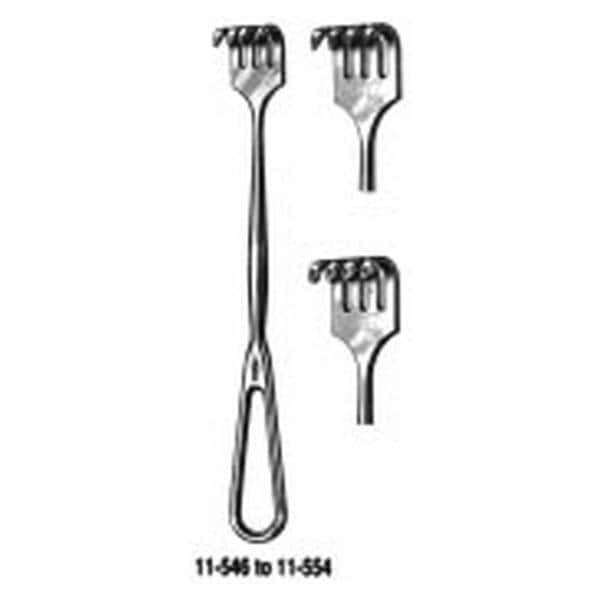 Volkman Retractor 8-3/4" Stainless Steel Ea