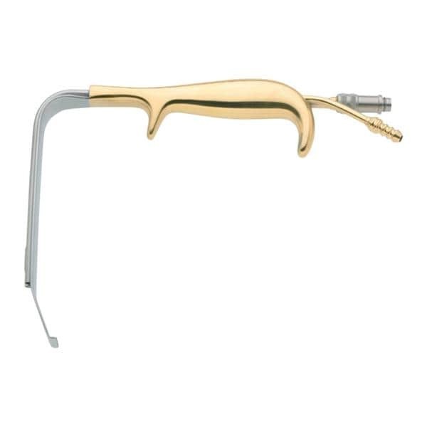 Tebbetts Fiber Optic Retractor 25x150mm Stainless Steel Reusable Ea