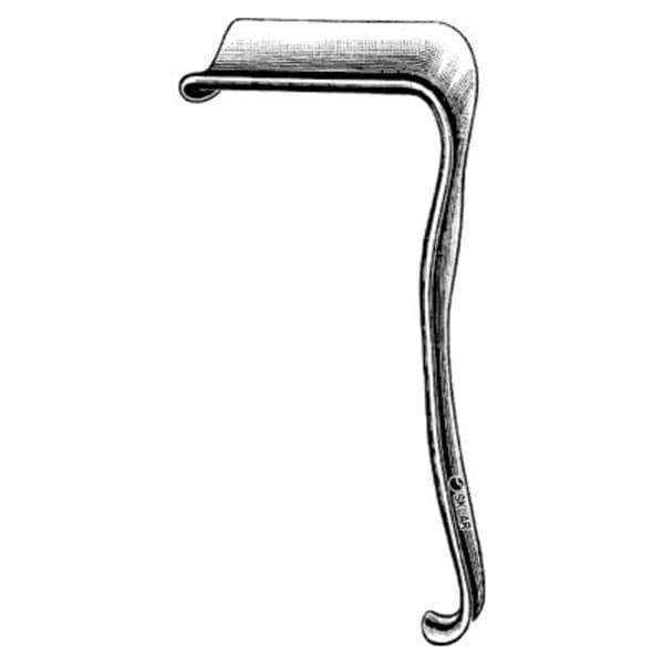 Eastman Vaginal Retractor 3.5x1.5" Stainless Steel Reusable Ea