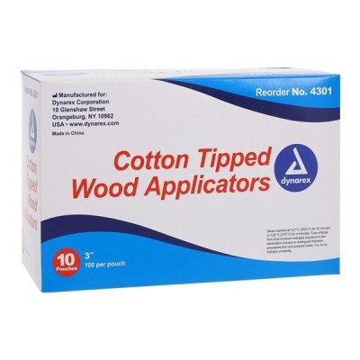 Applicator 3" Wood Shaft...