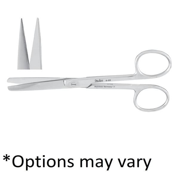 Operating Scissors Curved 6" Stainless Steel Ea