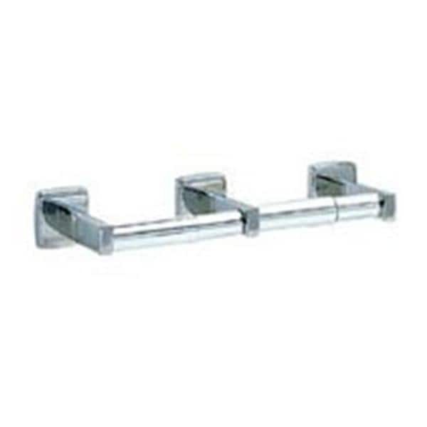Mounted Dispenser Toilet Tissue Stainless Steel Satin Finish Ea