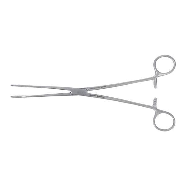 Foerster Sponge Forcep Straight 9-1/2" Stainless Steel Autoclavable Ea
