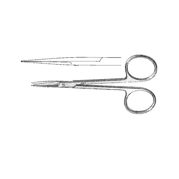 Iris Scissors Straight 4-5/8" Stainless Steel Ea