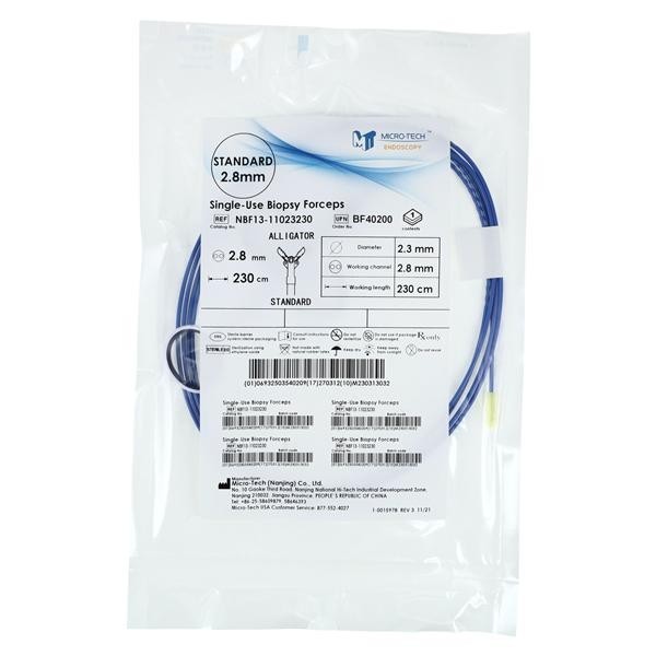 Biopsy Forcep 230cm Single-Use 10/Bx