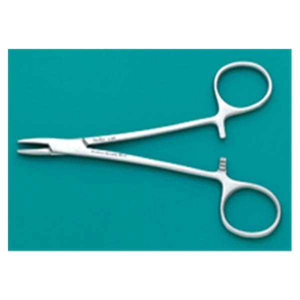 Brown Needle Holder Fine serration 5-1/4" Stainless Steel Ea