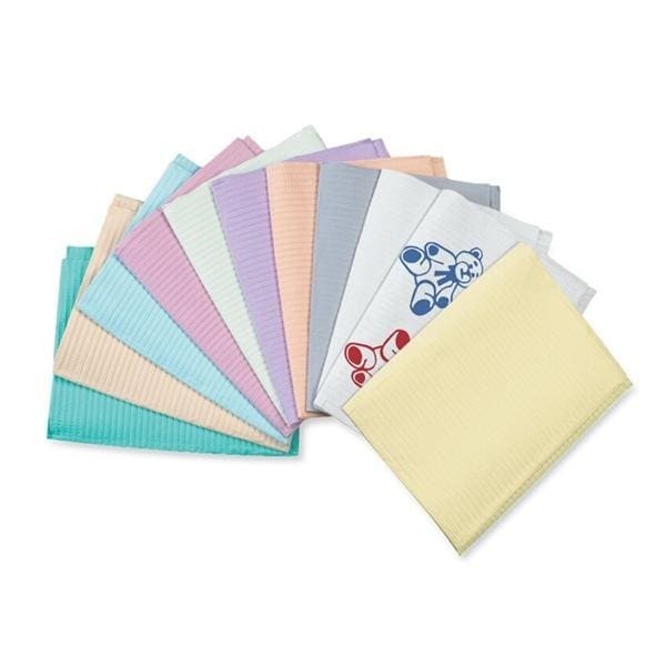 Econoback Patient Towel 2 Ply Polyethylene 13 in x 19 in DstRs Disposable 500/Ca