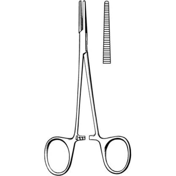 Surgi-OR Halsted Mosquito Forcep Straight 5" Steel Ea