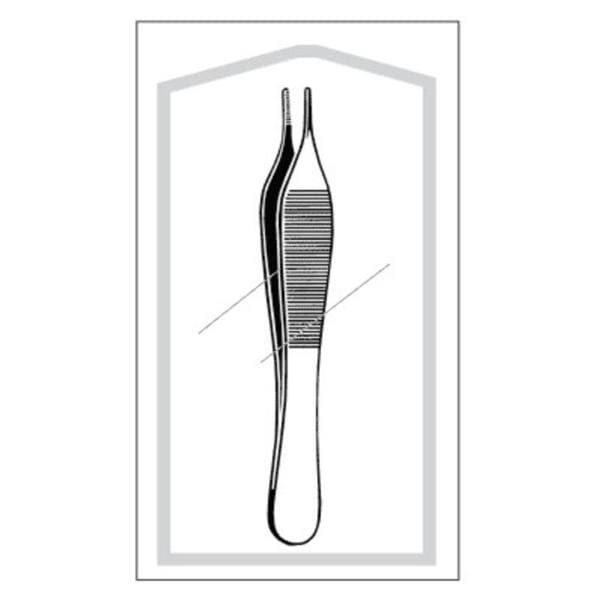 Econo Adson Forcep 4-3/4" Stainless Steel Sterile 50/Bx