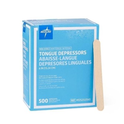 Tongue Depressor 6" Wood...