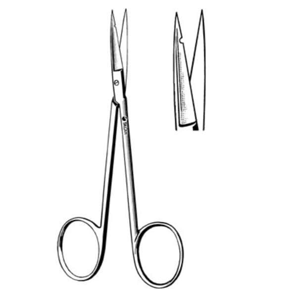 Sklarlite Suture Removal Scissors Straight 3-1/2" Stainless Steel NS Rsbl Ea