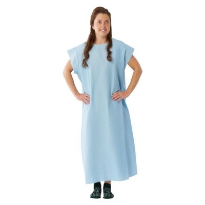 Exam Gown 45" x 72.5 in Blu...