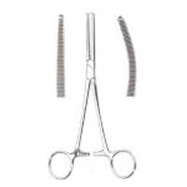 Rochester-Ochsner Hemostatic Forcep Curved 9-1/2" Stainless Steel Ea