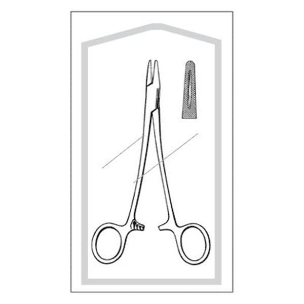 Econo Mayo-Hegar Needle Holder 6" Blunt Stainless Steel 50/Ca