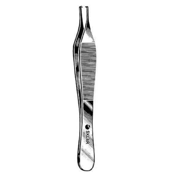 Adson Tissue Forcep 4-3/4" Curved Non-Sterile Ea
