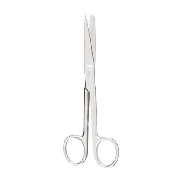 Operating Scissors Straight 5-1/2" Stainless Steel Sterile Disposable 50/Pk
