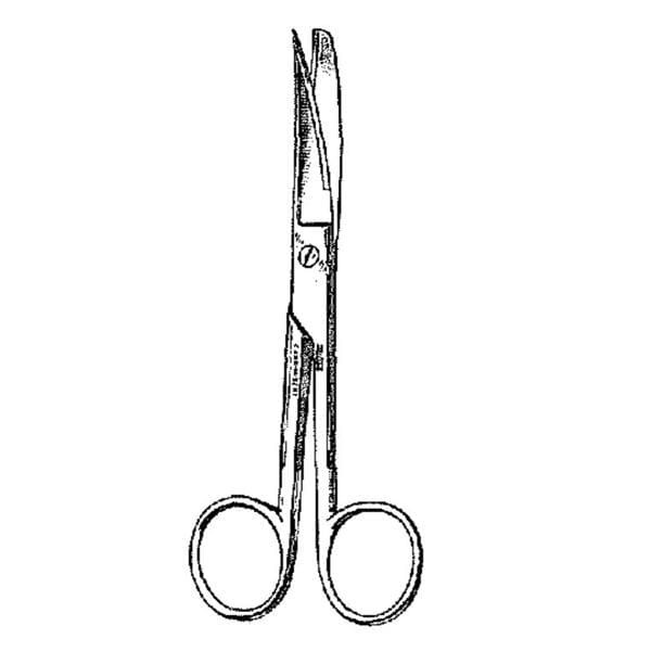 Operating Scissors Curved 5-1/2" Tungsten Carbide EA