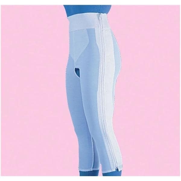 Compression Girdle Below Knee Medium 37-40" White