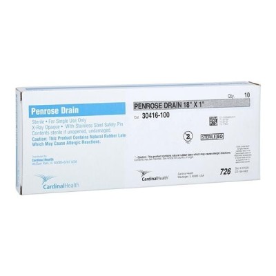 Rubber Penrose Drain Flat...