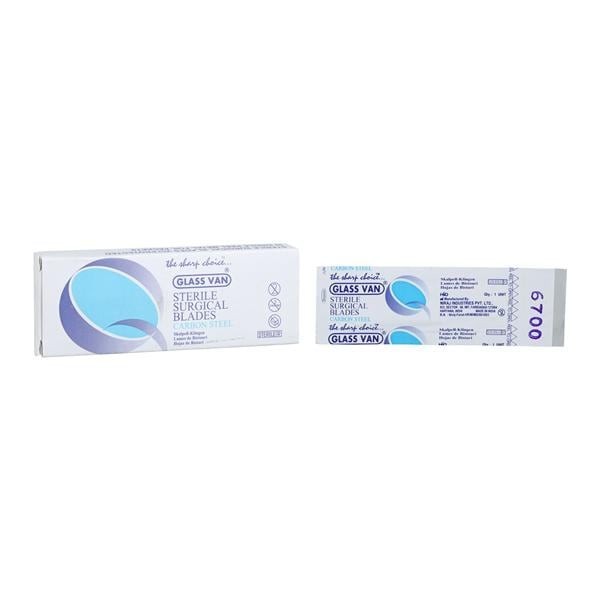 Glassvan Carbon Steel Sterile Surgical Blade No. 67