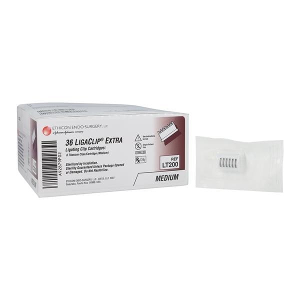 Ligaclip Extra Ligating Clip Medium Disposable