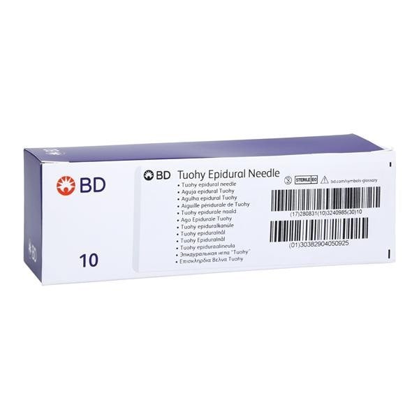 Perisafe Tuohy Epidural Needle 17g 3.5" 5 BX/CA