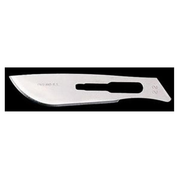 Blade Surgical No. 22 Carbon Steel Non-Sterile 100/Bx