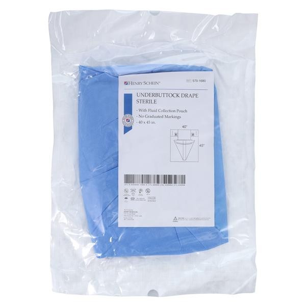 40x45" Sterile Underbuttocks Drape