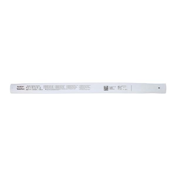 Tiemann Intermittent Catheter Solid Curved Tip Siliconized PVC 16Fr