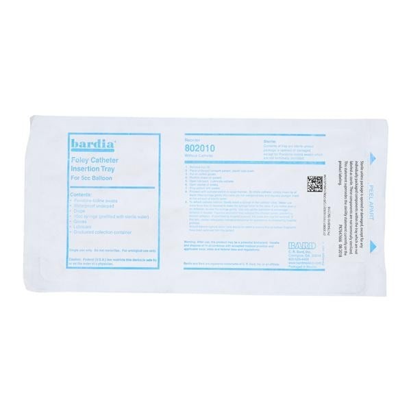 Bardia Foley Insertion Tray 10cc