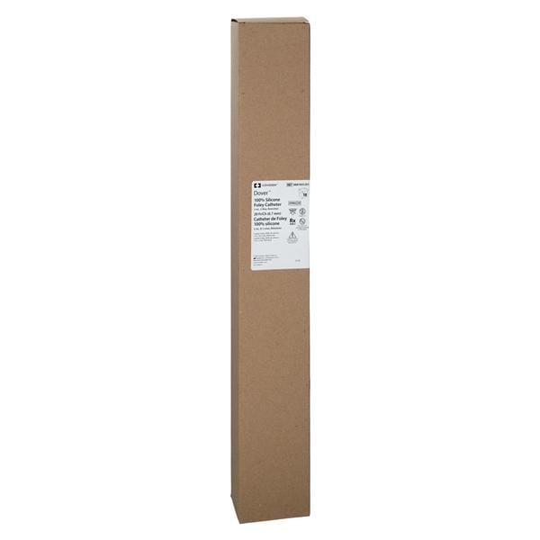 Dover 2-Way Foley Catheter Straight Tip Silicone 20Fr 5cc