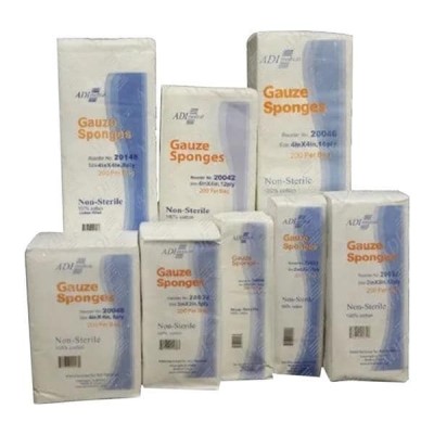 100% Cotton Gauze Sponge...