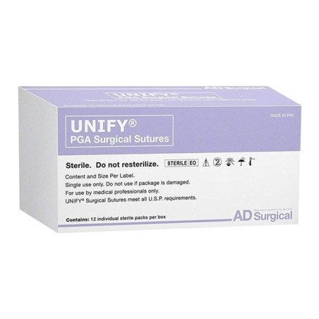 Unify Suture 3-0 30" Polyglycolic Acid Braid FS-1 Violet 12/Bx