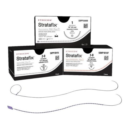 Stratafix Spiral PDS Plus Suture 4-0 27" Triclosan PDO Mnflmnt PS2 Vio 12/Bx