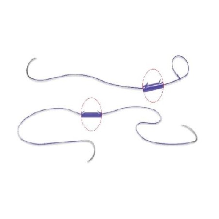 Stratafix Symmetric PDS Plus Suture 1 24" Triclosan PDO Mnflmnt OS8 Vio 12/Bx
