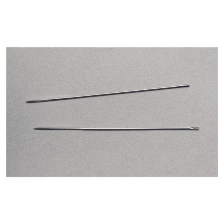 Surgical Needle .024x.866" ".024x.866".024x2.457" Straight SS Bunnels 144/Bx