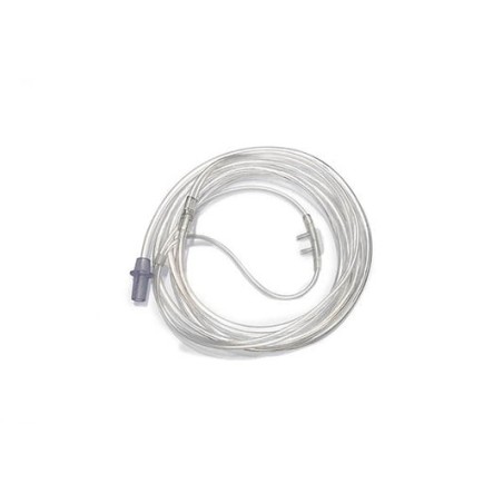 Paediatric nasal cannula curved prongs 2.1m - Single