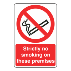 Strictly No Smoking On...