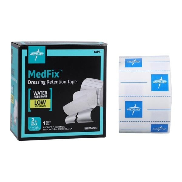 Medfix Retention Tape Fabric 2"x11yd White 1/Bx