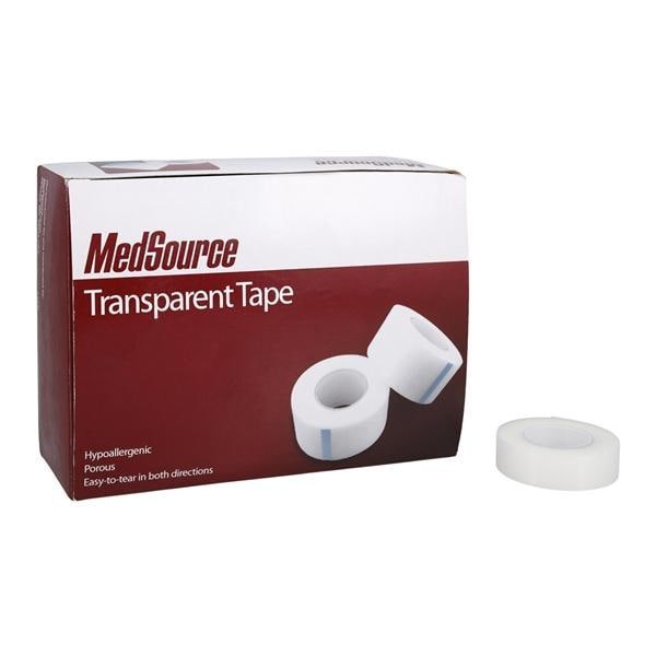 Micropore Medical Tape Plastic .5"x10yd Transparent Non-Sterile 24/Bx 12 BX/CA