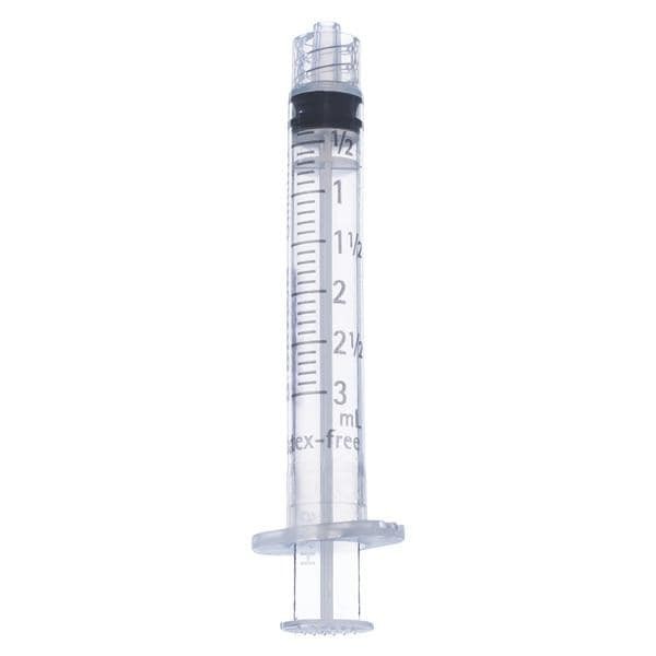 Luer Lock Syringe 3mL Low Dead Space 100/Bx 24 BX/CA