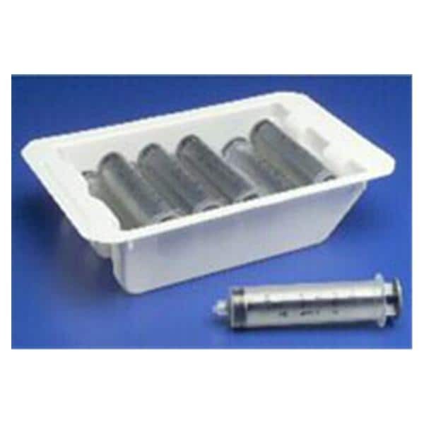 Monoject Luer Lock Syringe Tray 160cc Low Dead Space 120/Ca
