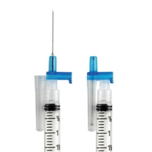EasyPoint Hypodermic Needle 25gx5/8" Safety 50/Bx 8 BX/CA