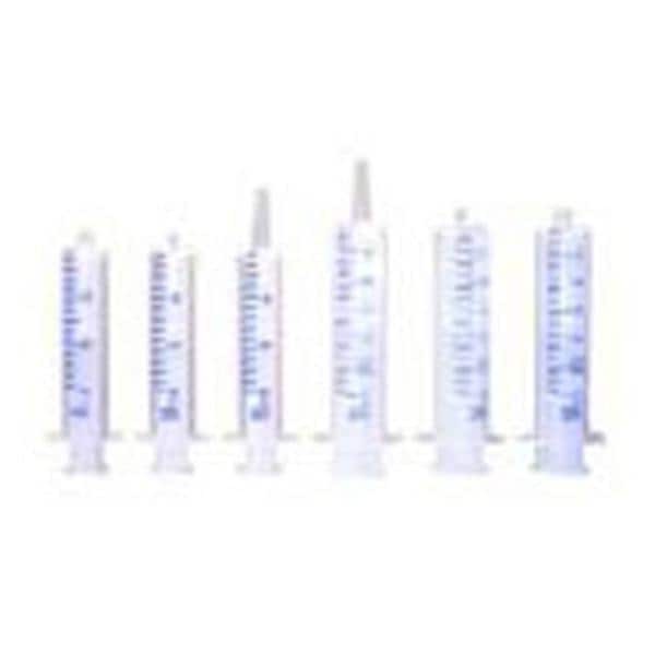 Norm-Ject Luer Lock Syringe 2mL Clear No Dead Space 100/Bx 25 BX/CA
